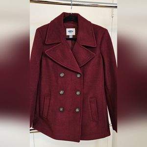 Old Navy Classic Soft-Brushed Peacoat 